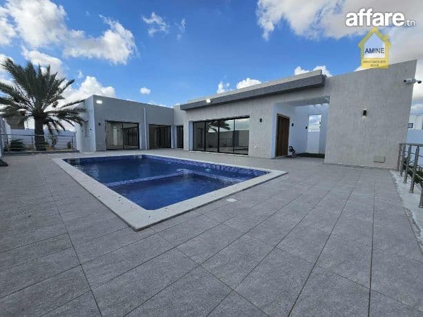 Villa moderne avec piscine à Midoun – Djerba