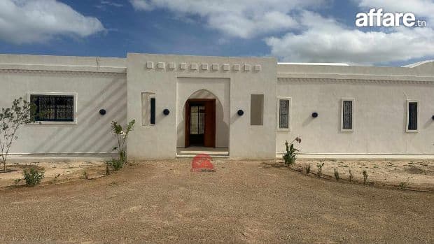 Vente grande maison plain pied à Djerba Ghizen ZA
