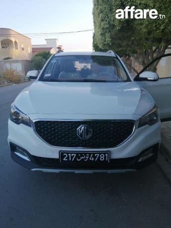 Voiture MG ZS 1ere main faible kilométrage 