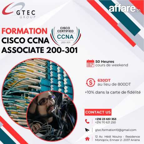 Formation CISCO CCNA Associate 200-301