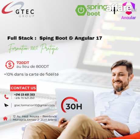 Formation FullStack : Spring_Boot & Angular 17