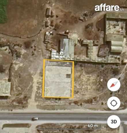 ساحة للبيع في قليبية 