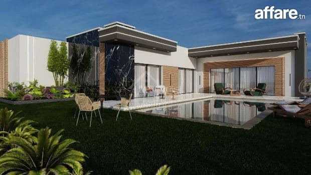 Villa encours de construction à Hammamet Sud à vendre