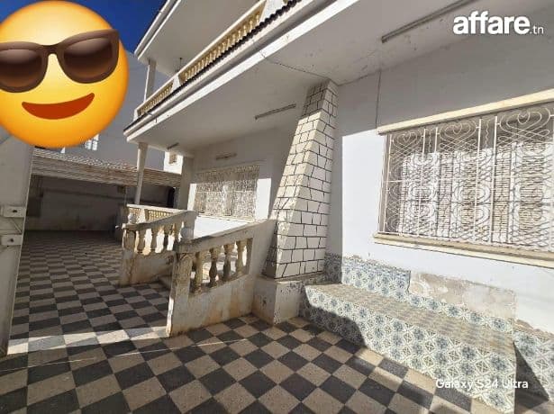 🏡RDC S+4 à Rénover En Vente | Khezema Est, Sousse