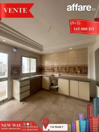 (S+2) à Cité Riadh 5