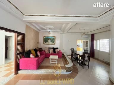 A Louer Rez-de-chaussée S+4 avec terrasse à Mrezga, Nabeul 