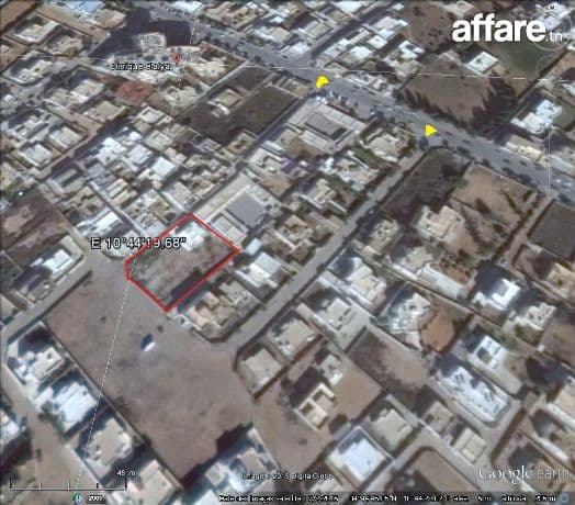 Terrain de 1430 m² Route EL AIN km 2