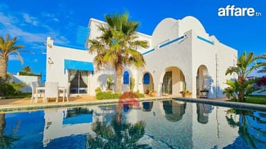 Location annuelle villa avec piscine à Houmt Souk Djerba