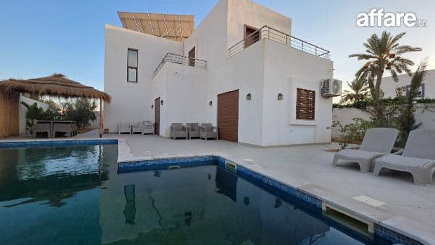 Villa avec piscine à Houmt souk Djerba ZU