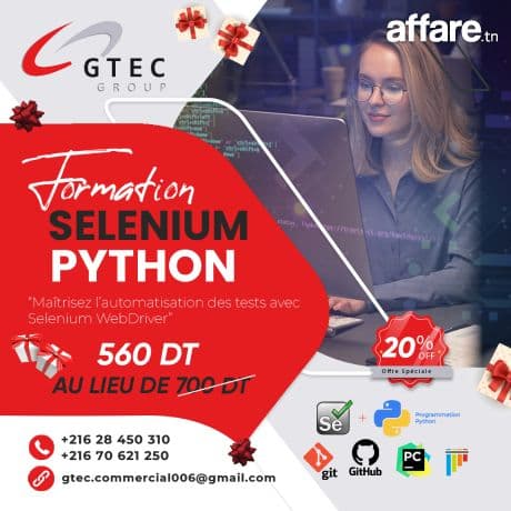 Formation Selenium Python