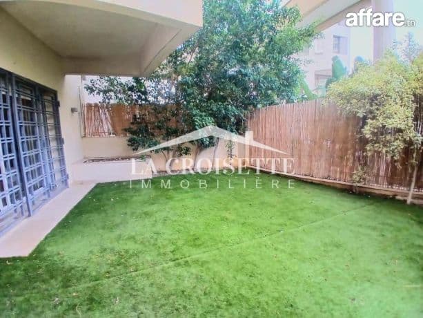 Appartement S+4 avec chambre de service et jardin aux Berges