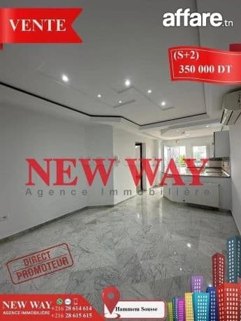 (S+2) Direct Promoteur à Hammem Sousse, Prés de la Mer