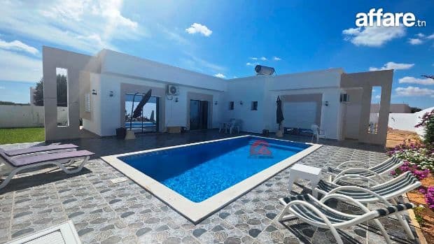 Vente de villa avec piscine à Midoun Djerba ZA