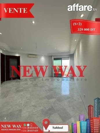 (S+2) à Sahloul avec Place de Parking