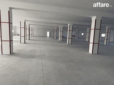 Location zone industriel El Mghira 1200m²