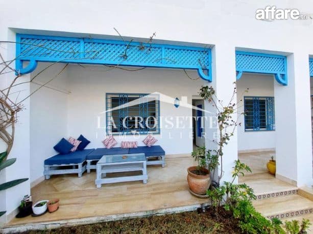 Rez-de-chaussée de villa s3 avec jardin à La Marsa MRCL0116