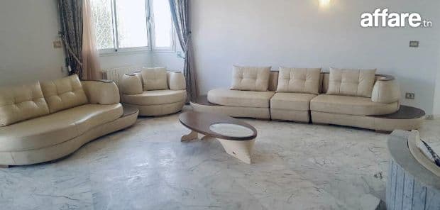 Salon a vendre 7 place avec table