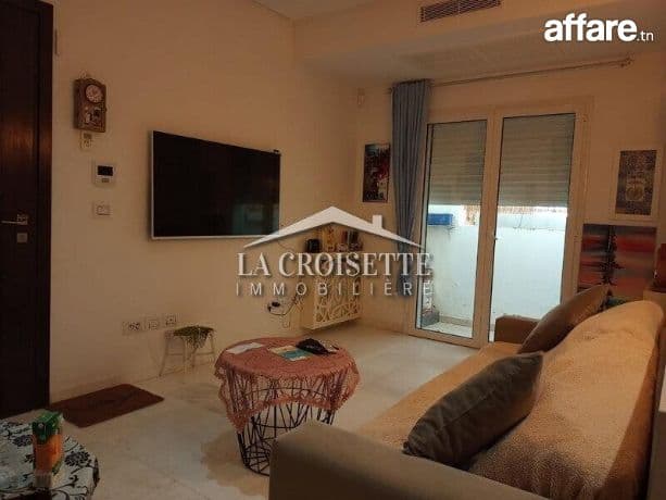 Appartement s1 meublé à Gammarth MAL3982