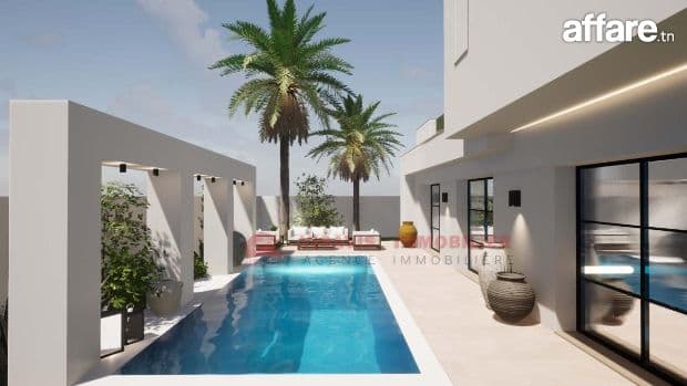 Construire une villa avec piscine à Djerba en Tunisie