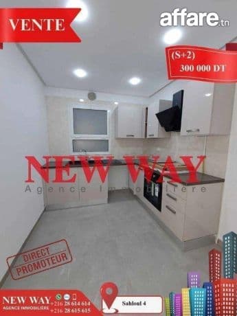(S+2) à Sahloul 4 Directe Promoteur