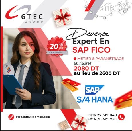 Formation SAP FICO Finance et Contrôle de Gestion