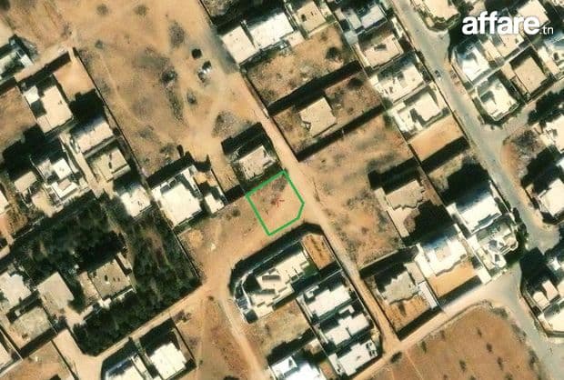 Terrain 500m2 titre foncier km 9 Bouzayene