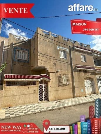 Maison indépendante (S+4) à Cité Riadh