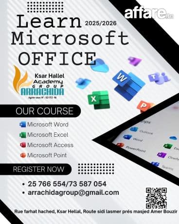 formation bureautique 