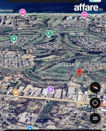 Terrains résidentiels à El Kantaoui,  à côté de la Baie des 