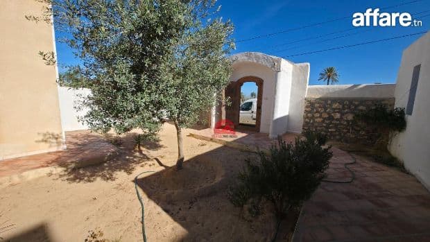 Location annuelle d'une villa plain-pied à Ghizen Djerba