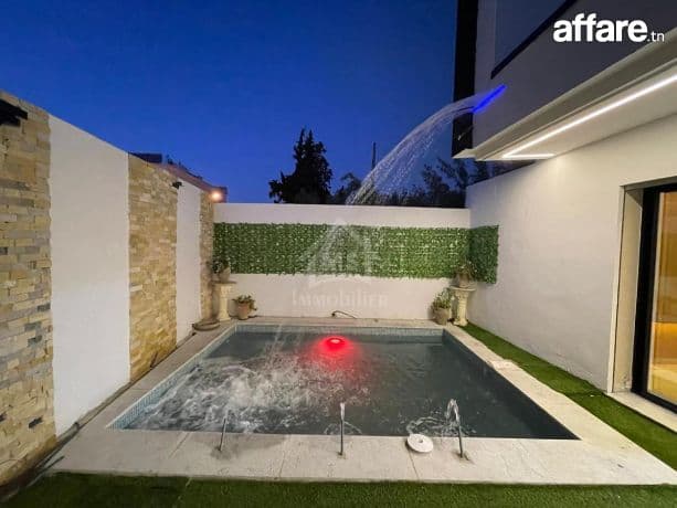 Duplex meublé avec piscine à Hammamet Nord à vendre 51355351