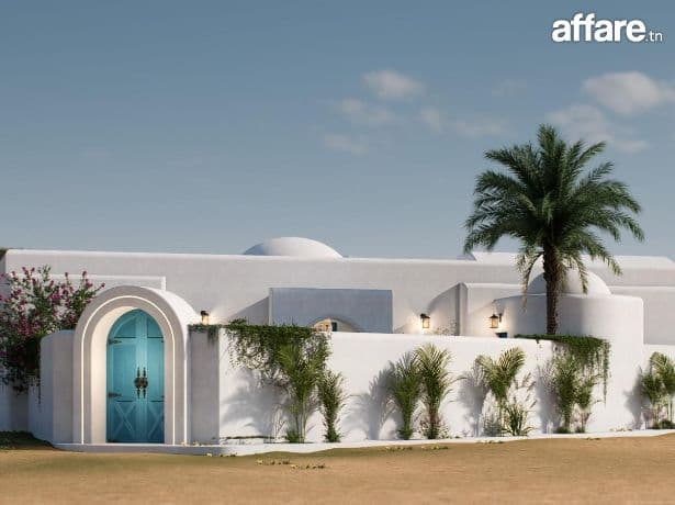 Projet rénovation houch à Djerba Houmt Souk ZU