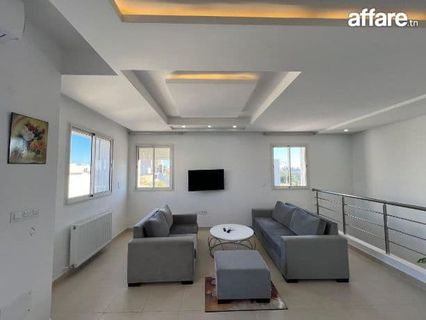 location annuelle un duplex S+3 meublé