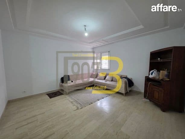  A Louer  en Exclusivité-Appartement S+2 à  jardin l'Aouina