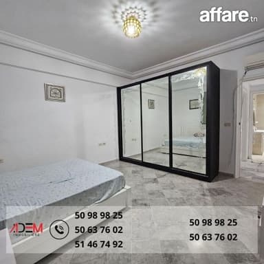 Appartement meublé avec place parking 