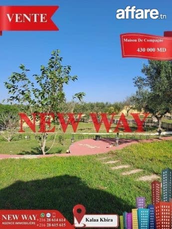 Maison de Campagne à Kalâa Kebira