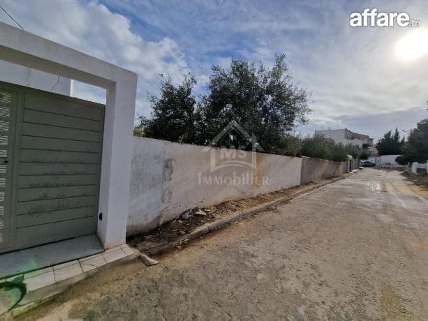 Terrain clôturé de 658 m² à Hammamet Nord à vendre 51355351