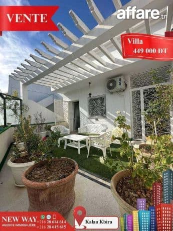 Villa à Kalàa Kbira , dans un quartier résidentiel