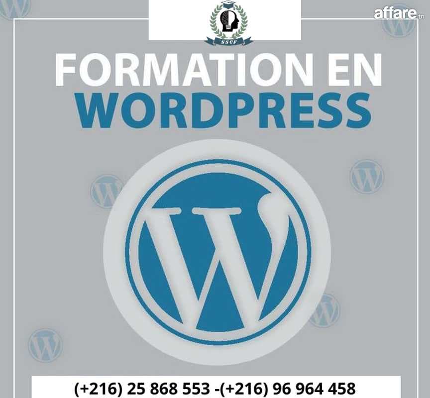 Formation En Wordpress 