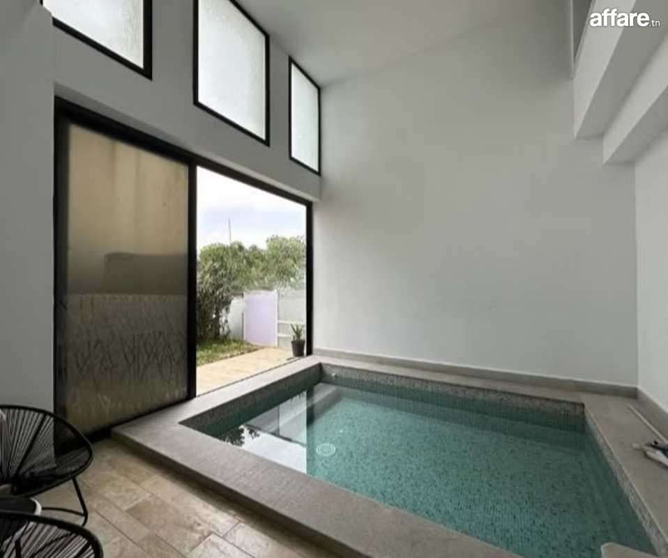 A louer un duplex s3 avec piscine au lac 2 