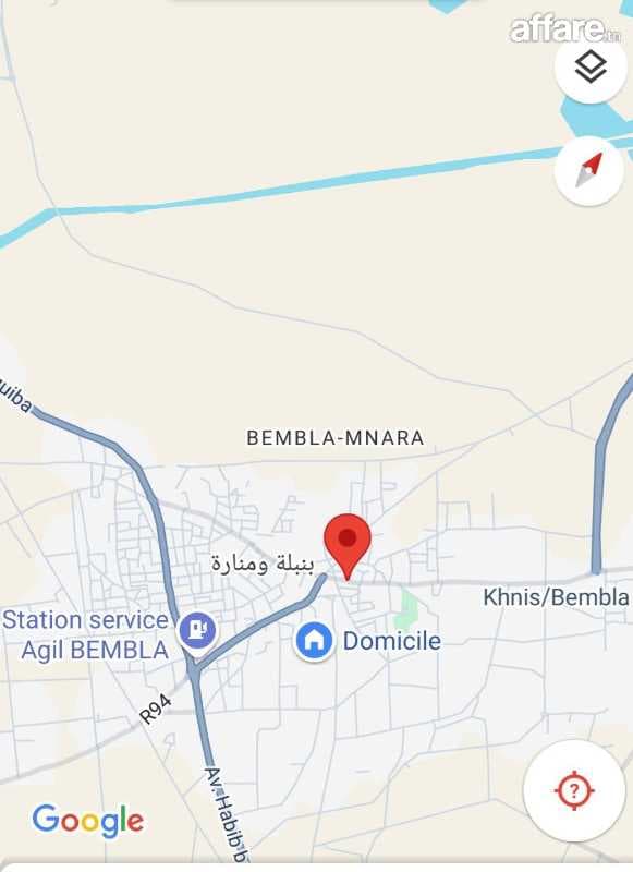 Vente Maison à Bembla Monastir à Titre Foncier 