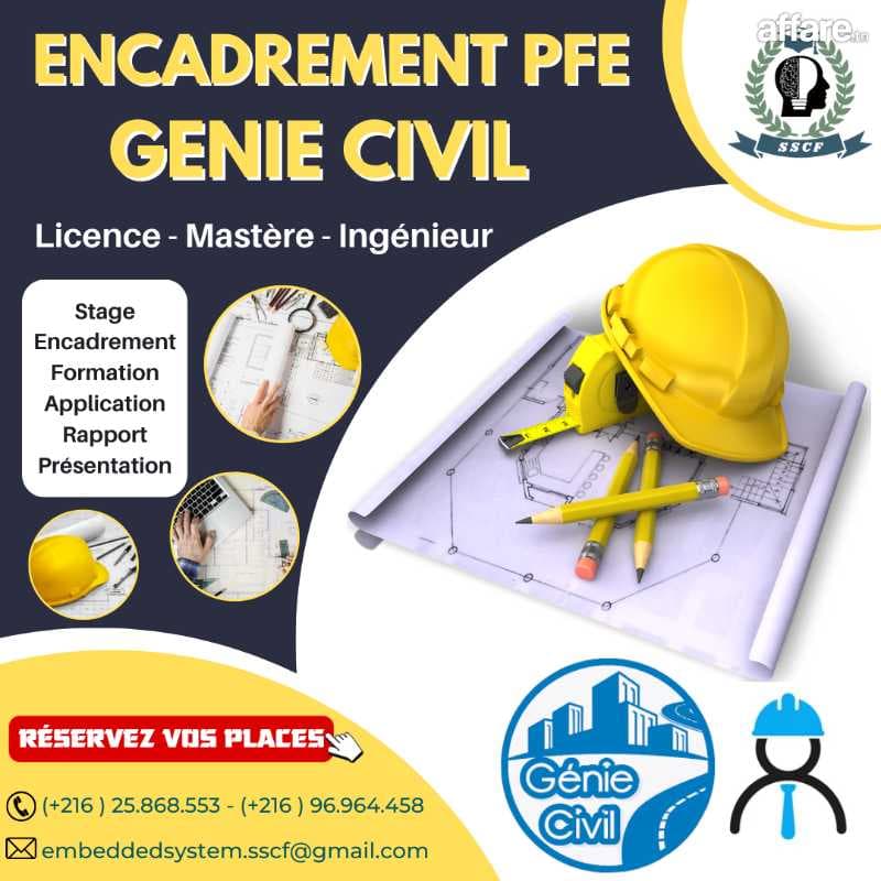 Encadrement PFE 2025 En Génie Civil 