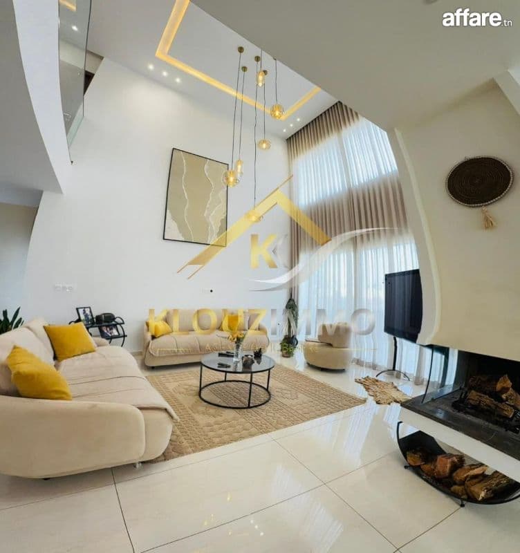 A Vendre une  villa  de luxe  située  à Menzel Jemil  Bizert