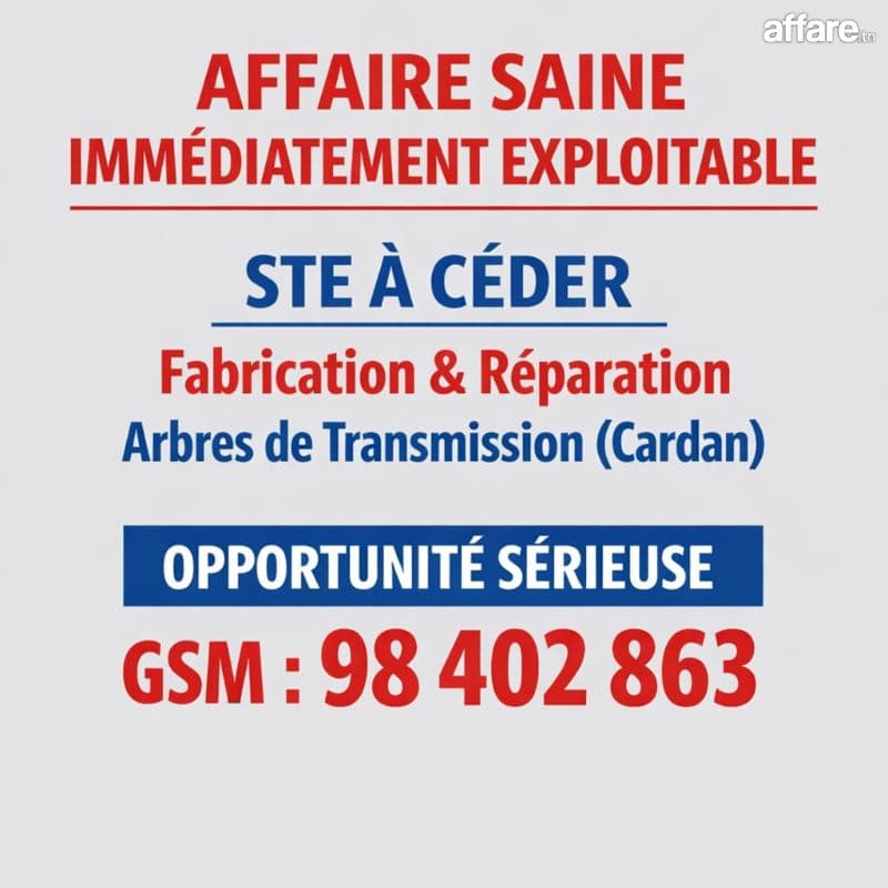 Opportunité immediatement expoitable (23 ans d'experiences) 
