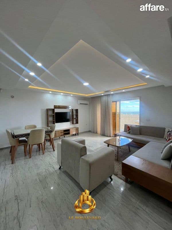 A Louer Penthouse S+2 Haut Standing à Hammamet Nord