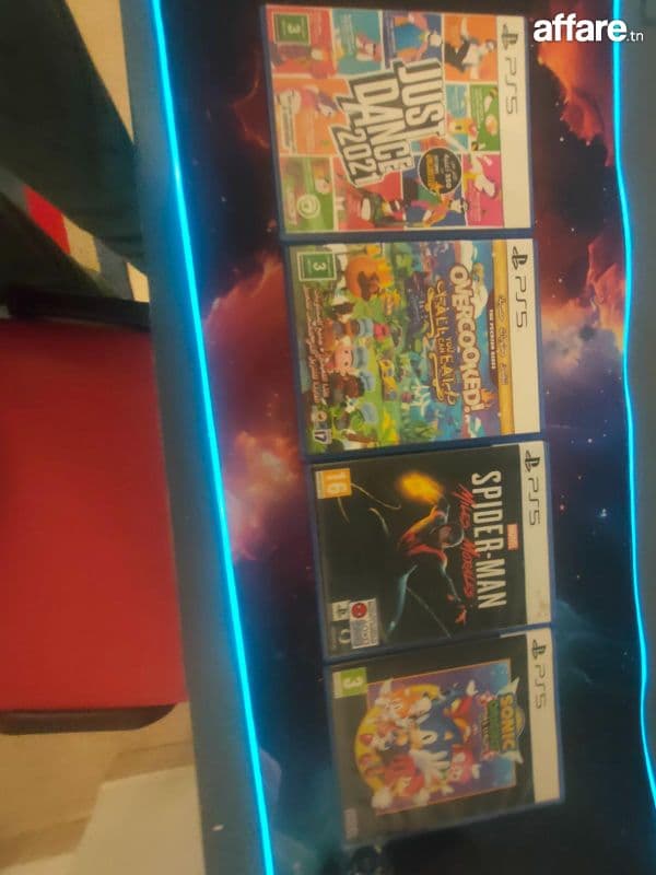 Pack de 4 Jeux PS5 Originaux - Très bon état