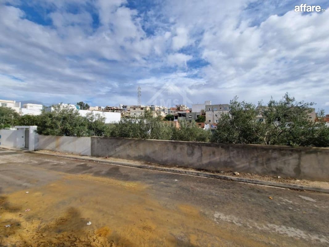 Terrain clôturé de 658 m² à Hammamet Nord à vendre 51355351
