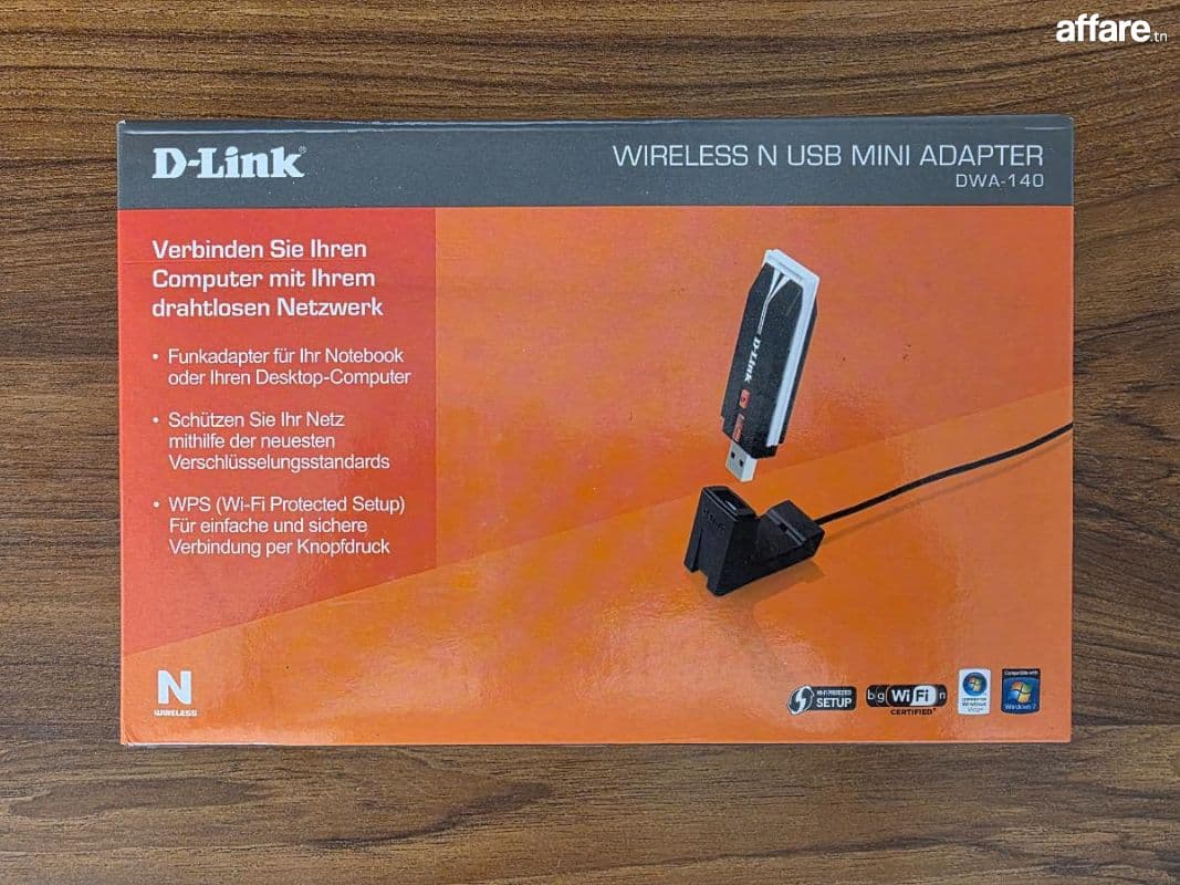 Wireless USB mini adapter Importe de l'Allemagne