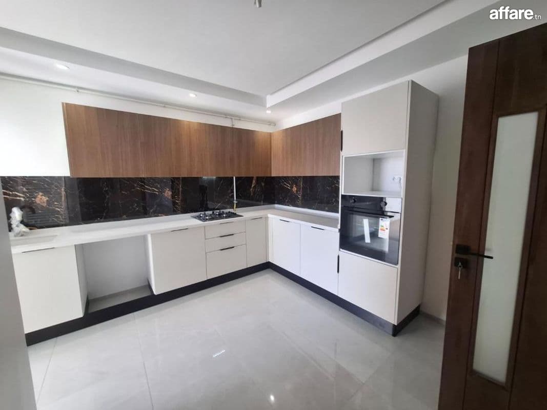 Appartement S+2 Haut Standing – 104,98 m² – 6ème étage – Par