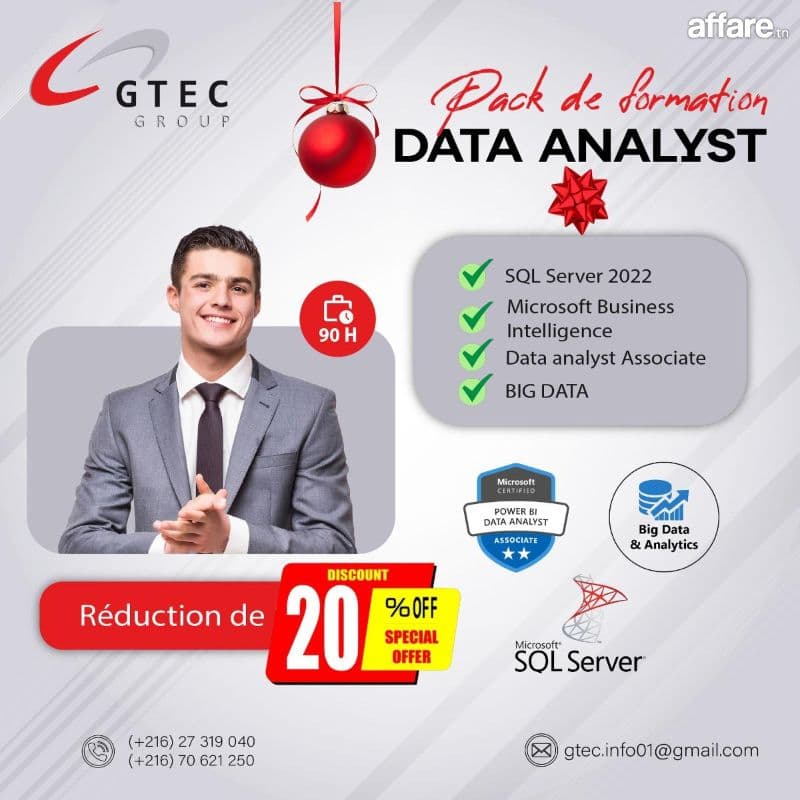 Devenez Data Analyst certifié 